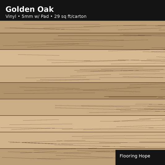 Farmhouse Oak — Vinyl (5mm w/ Pad)